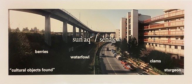 Suǹ q /senákw by Christos Dikeakos (b. 1946)