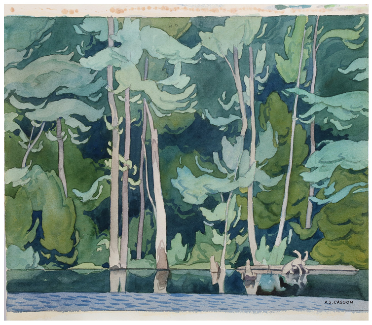 Shoreline, Baptiste Lake de Alfred Joseph Casson