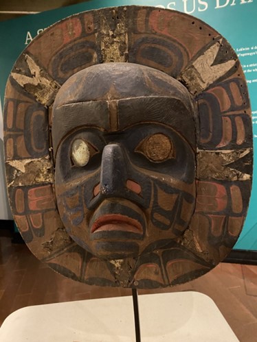 Sun Mask by Once known Kwakwaka’wakw Artist