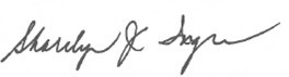 Shrilyn J. Ingram Signature